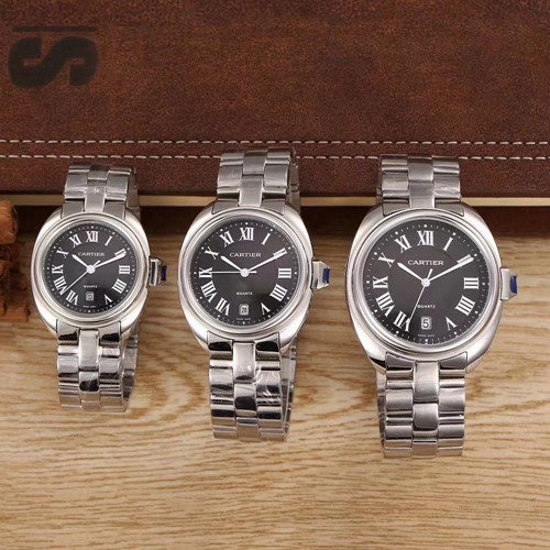 カルティエ時計正面デザイン